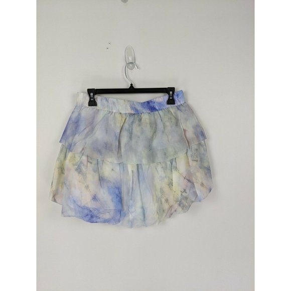 NWT Generation Love Hania Mini Skirt Cloud Print L - Picture 5 of 5